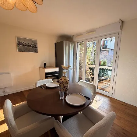 Jardin Japonais - T2 Parking Prive Et Terrasse تولوز