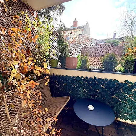 Jardin Japonais - T2 Parking Prive Et Terrasse Apartament Tuluza