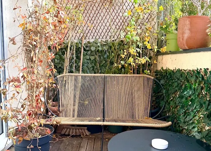 Jardin Japonais - T2 Parking Prive Et Terrasse 툴루즈