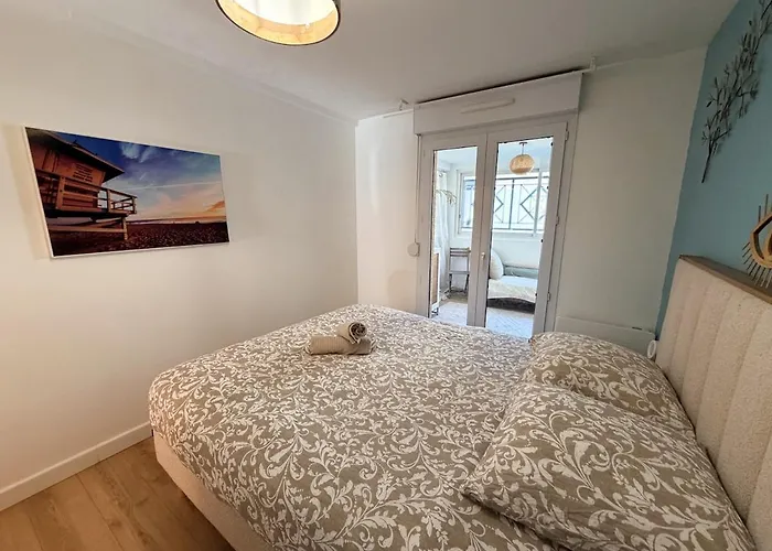 Jardin Japonais - T2 Parking Prive Et Terrasse