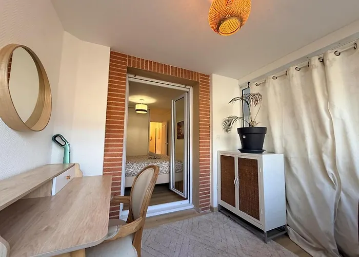 Apartament Jardin Japonais - T2 Parking Prive Et Terrasse *