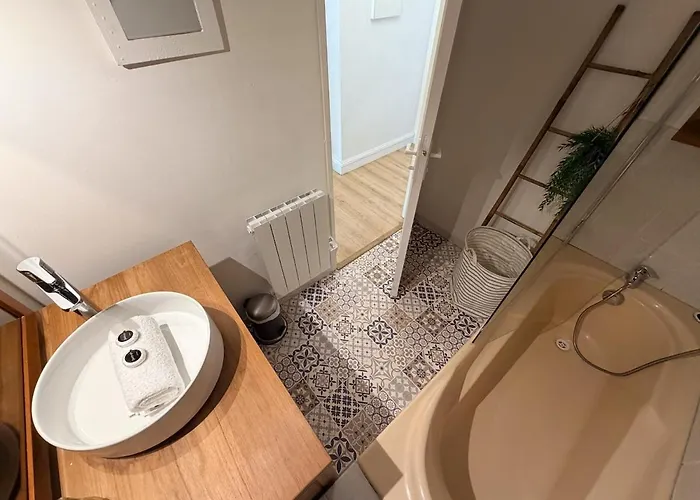 Jardin Japonais - T2 Parking Prive Et Terrasse 아파트