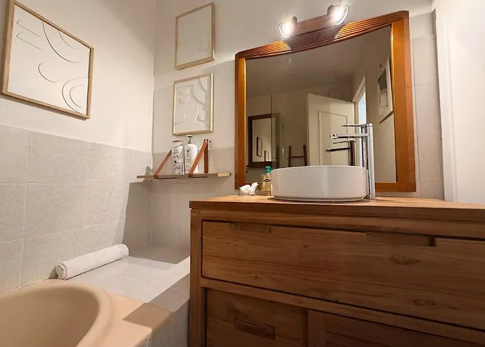 Jardin Japonais - T2 Parking Prive Et Terrasse